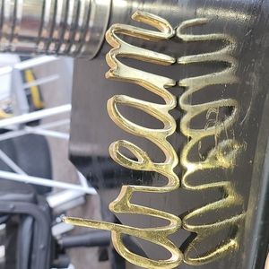 DREAM golden plated decor